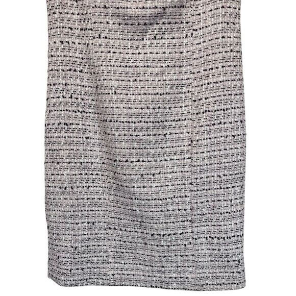 Karl Lagerfeld | Paris wool blend light Pink Tweed Sheath Dress 4 Small - Picture 6 of 9